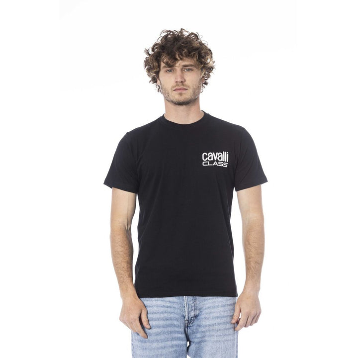 Black Cotton T-Shirt