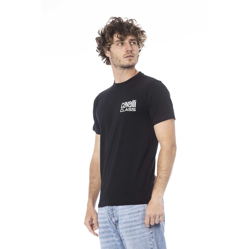 Black Cotton T-Shirt