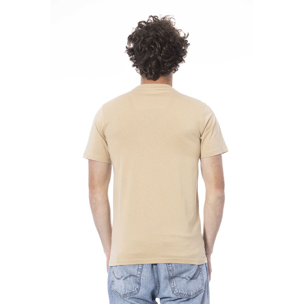 Beige Cotton T-Shirt