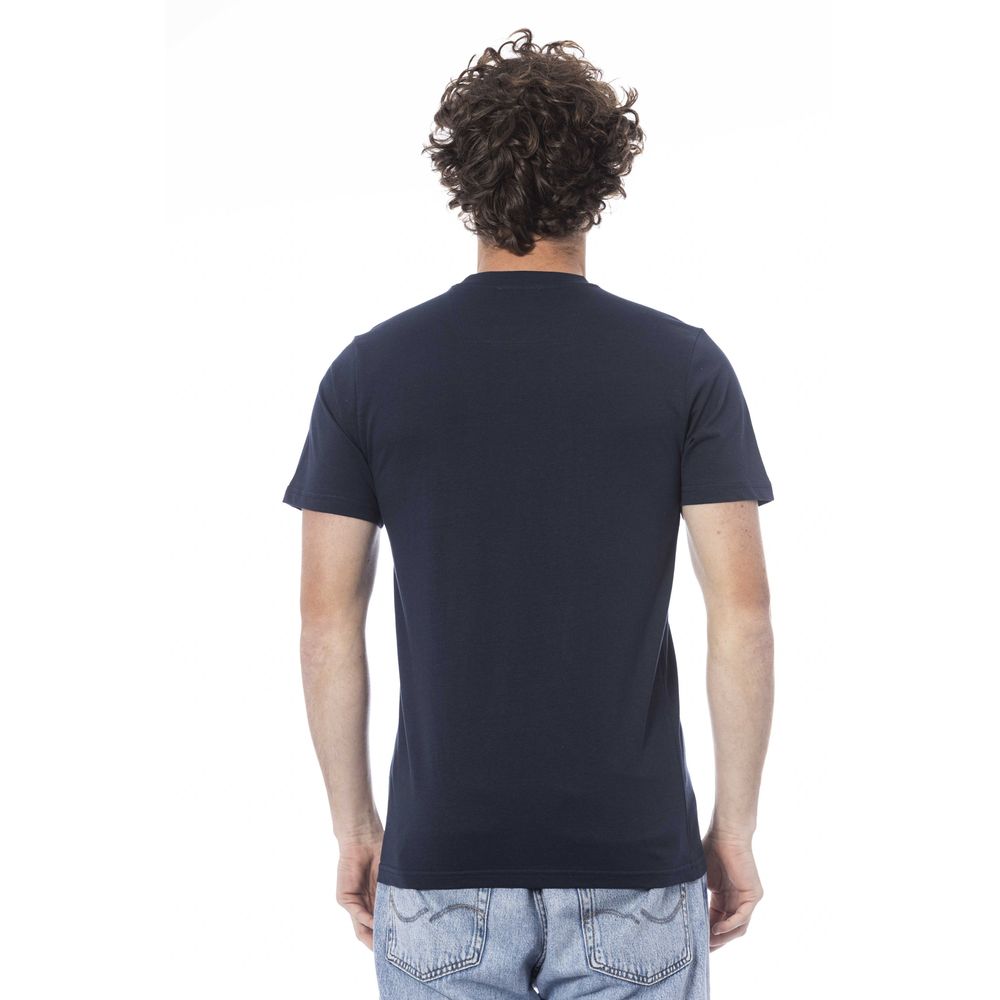 Blue Cotton T-Shirt