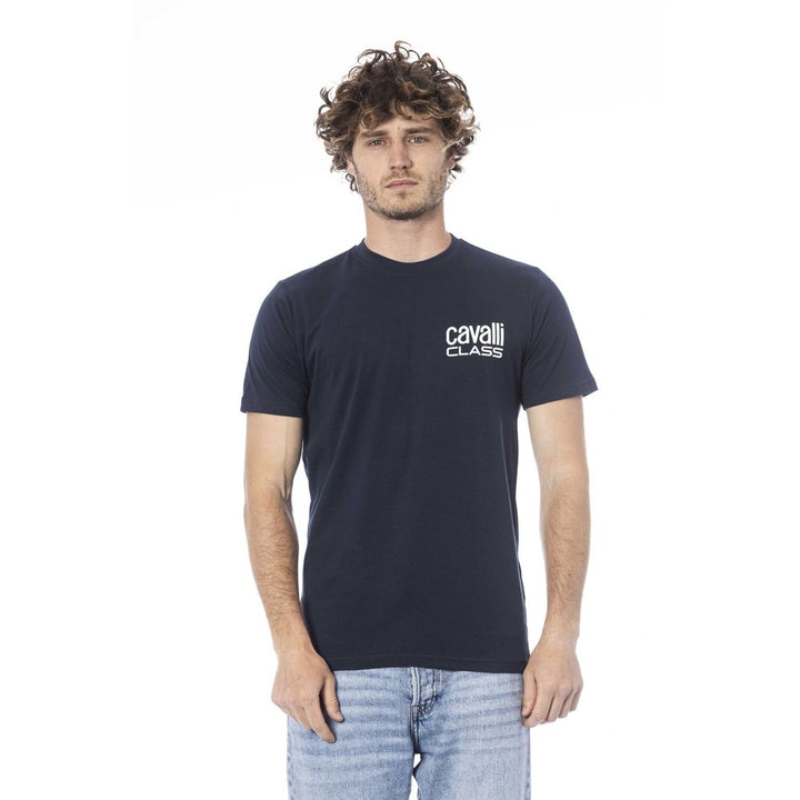 Blue Cotton T-Shirt