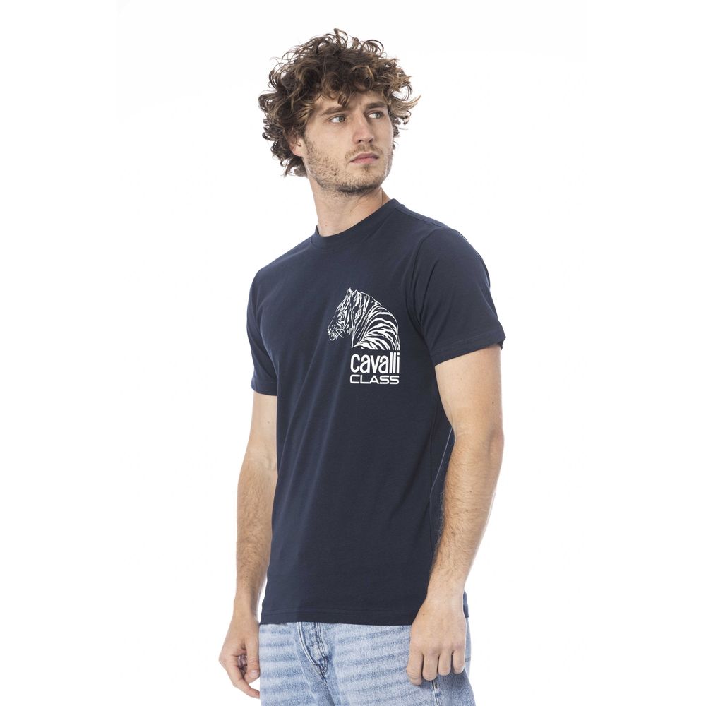 Blue Cotton T-Shirt