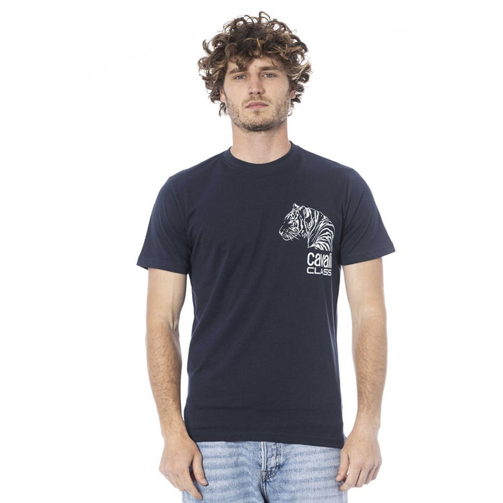 Blue Cotton T-Shirt