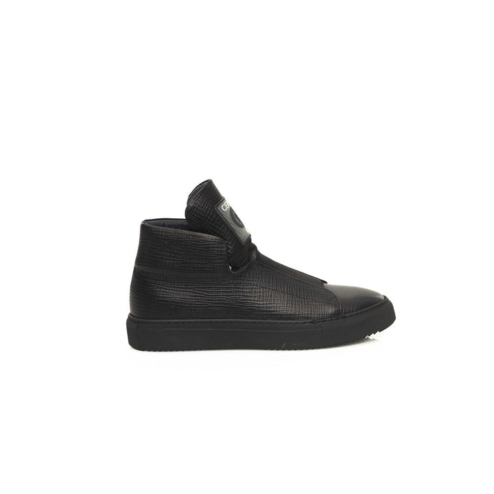 Black CALF Leather Sneaker