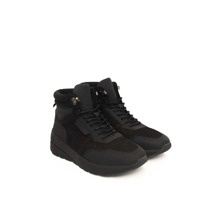 Black COW Leather Sneaker