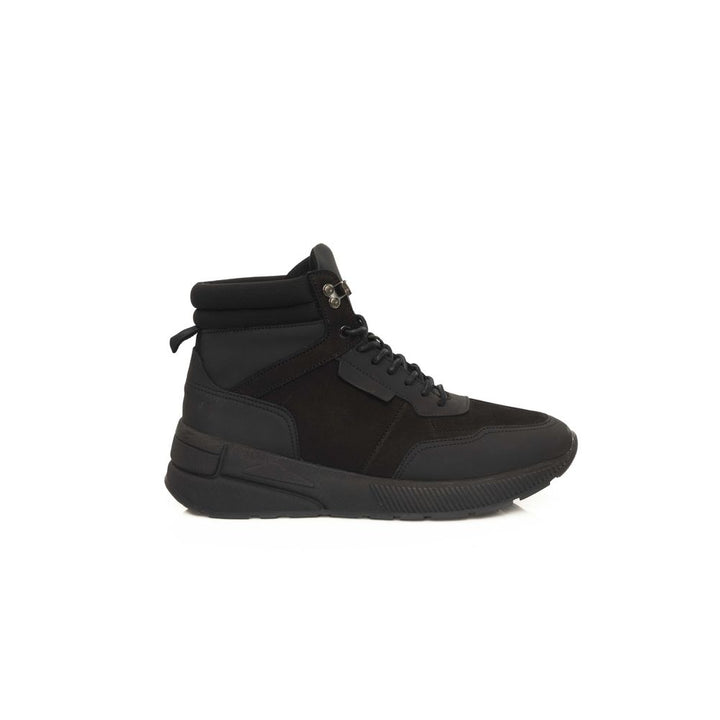 Black COW Leather Sneaker