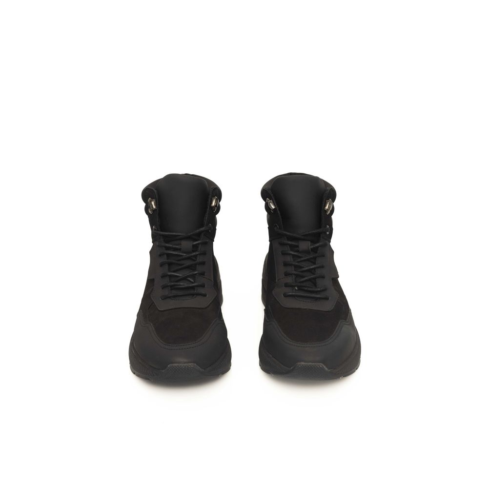 Black COW Leather Sneaker