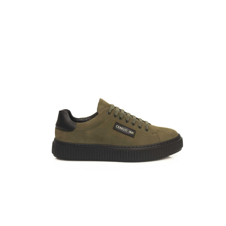 Green COW Leather Sneaker