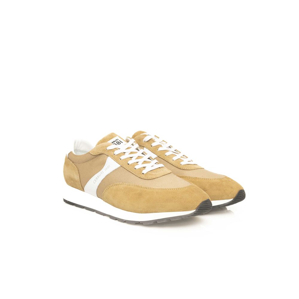 Beige CALF Leather Sneaker