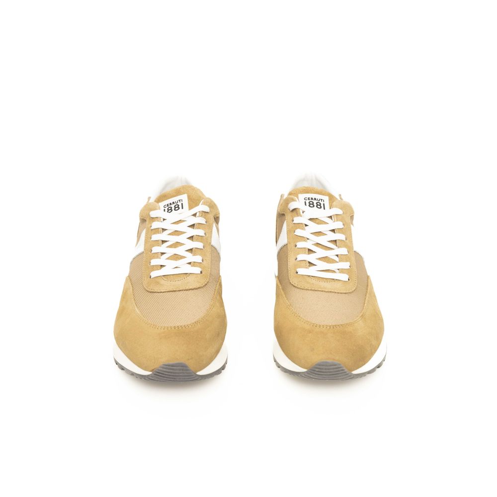 Beige CALF Leather Sneaker