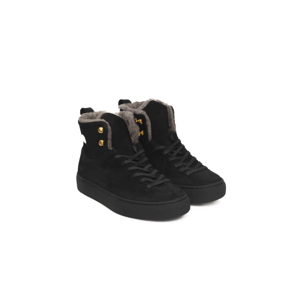 Cerruti 1881 Black COW Leather Sneaker