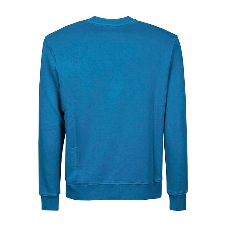 Elegant Sporty Men's Light Blue Sweatshirt