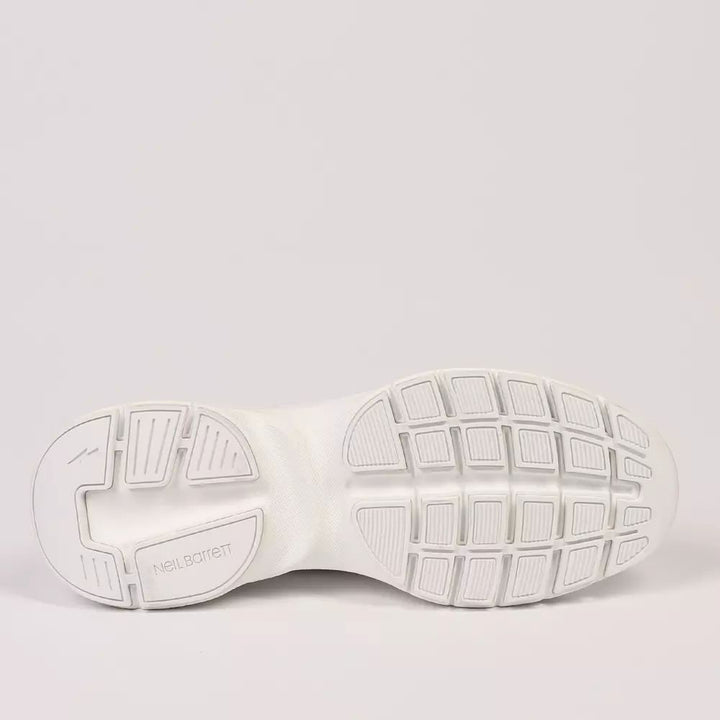 Ultra-Chic Bolt Sneakers in Crisp White