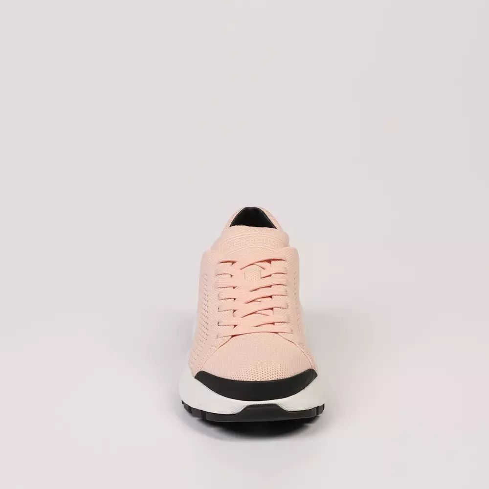 Chic Pink Bolt Sneakers for Style-Conscious Men