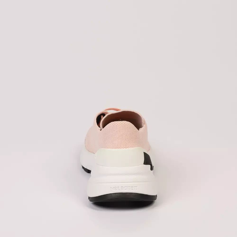 Chic Pink Bolt Sneakers for Style-Conscious Men