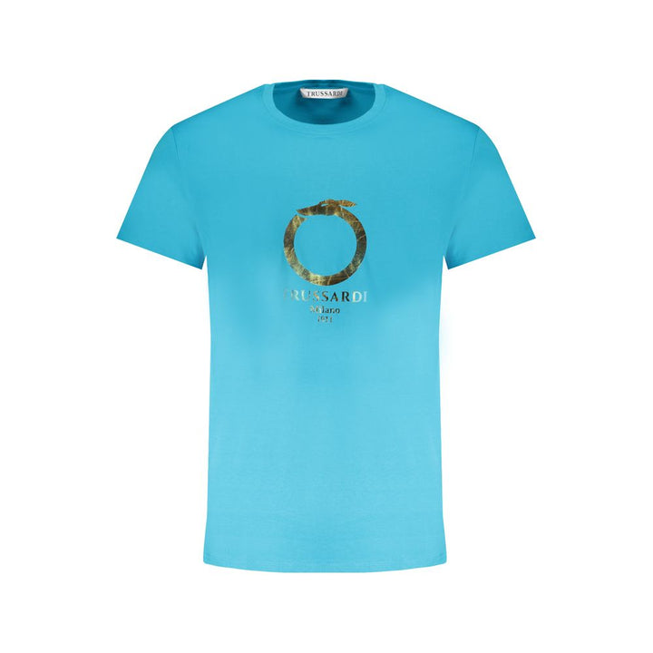 Light Blue Cotton T-Shirt