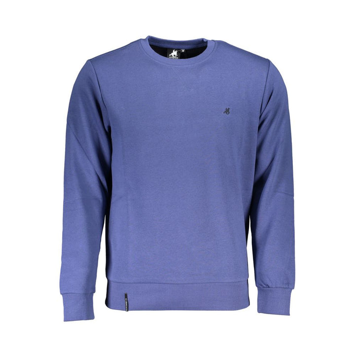 U.s. Grand Polo Blue Cotton Sweater