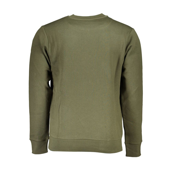 U.s. Grand Polo Green Cotton Sweater