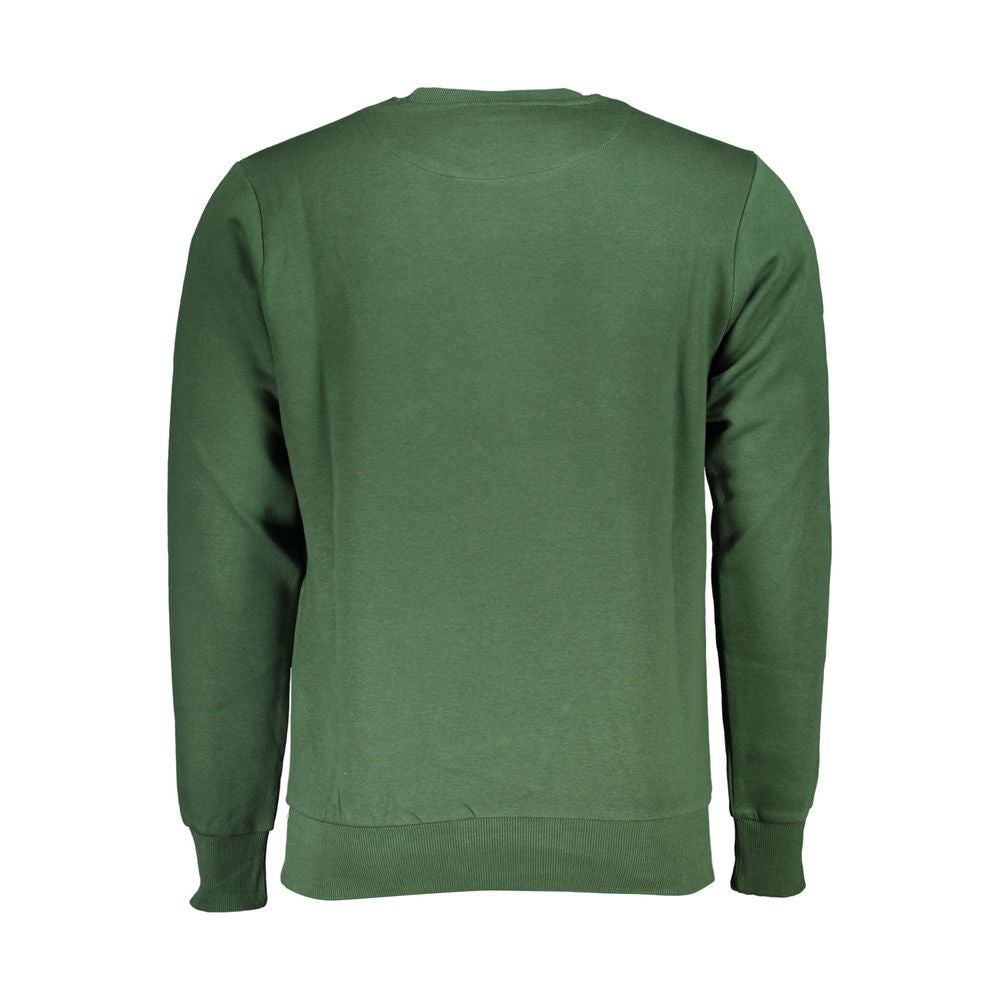 U.s. Grand Polo Green Cotton Sweater