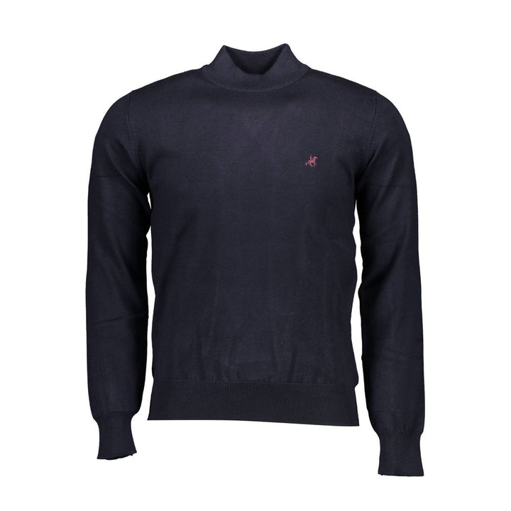 U.s. Grand Polo Blue Nylon Sweater