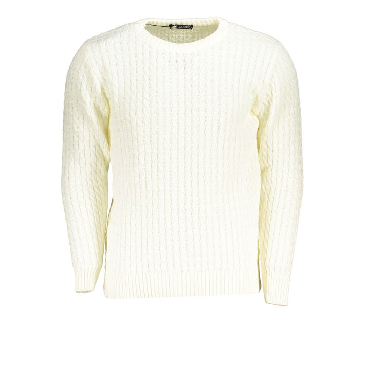 U.s. Grand Polo White Fabric Sweater