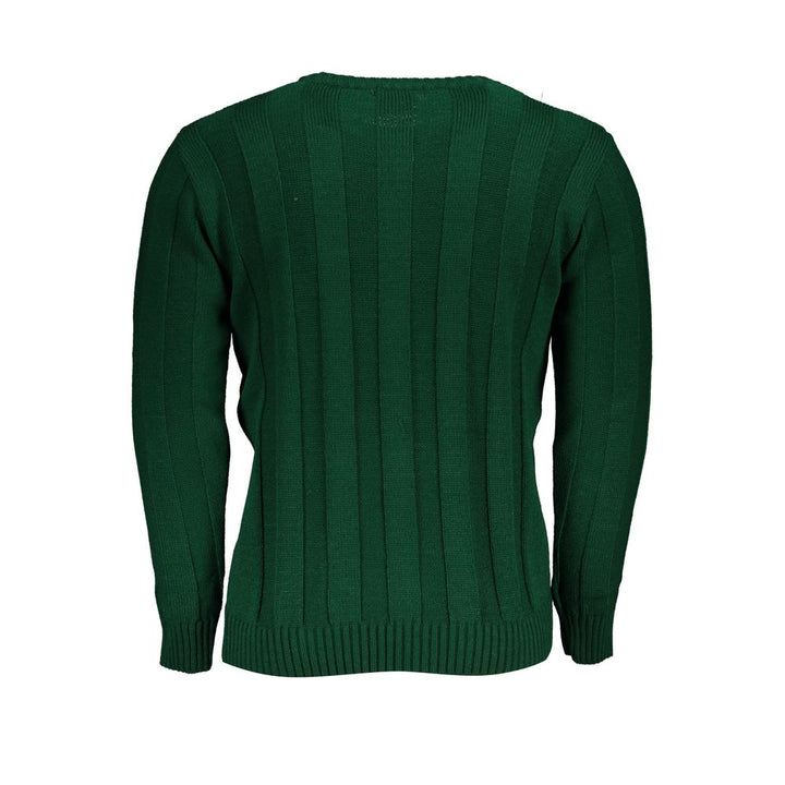 U.s. Grand Polo Green Fabric Sweater