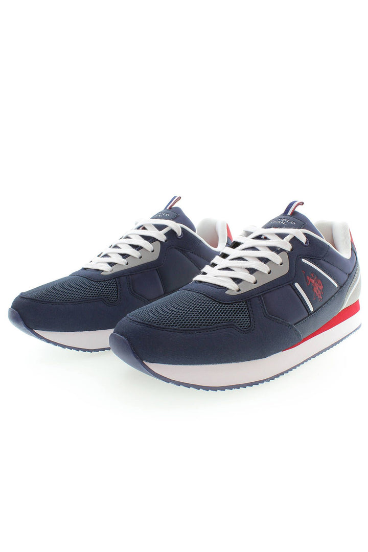 U.S. Polo Assn. Blue Polyester Sneaker