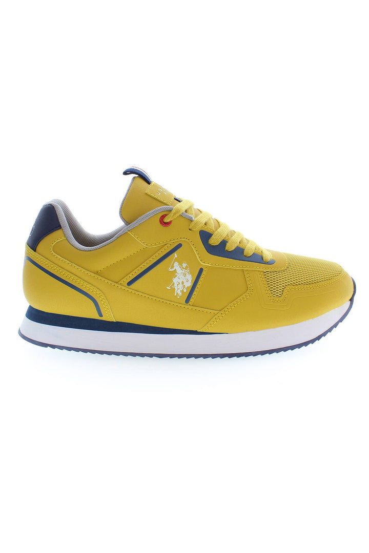 U.S. Polo Assn. Yellow Polyester Sneaker