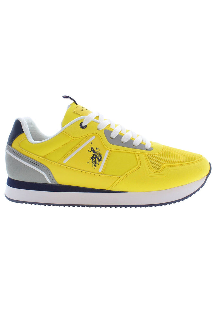 U.S. Polo Assn. Yellow Polyester Sneaker