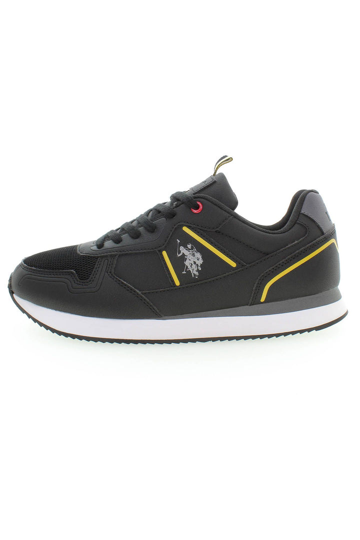 U.S. Polo Assn. Black Polyester Sneaker