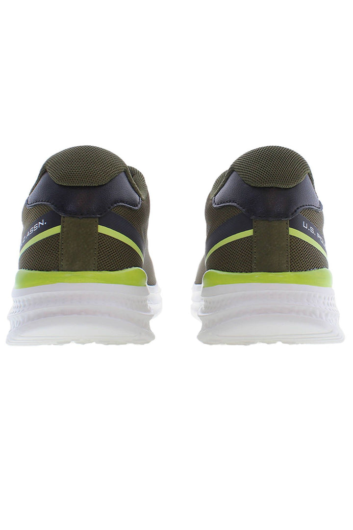 U.S. Polo Assn. Green Polyester Sneaker