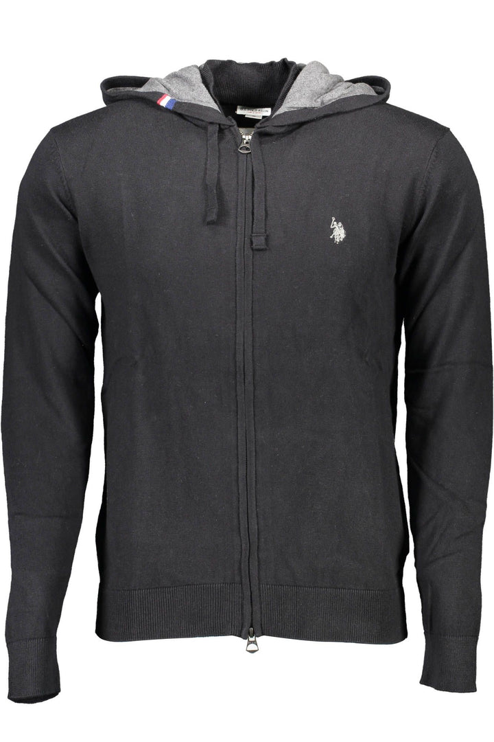 U.S. Polo Assn. Black Cotton Sweater