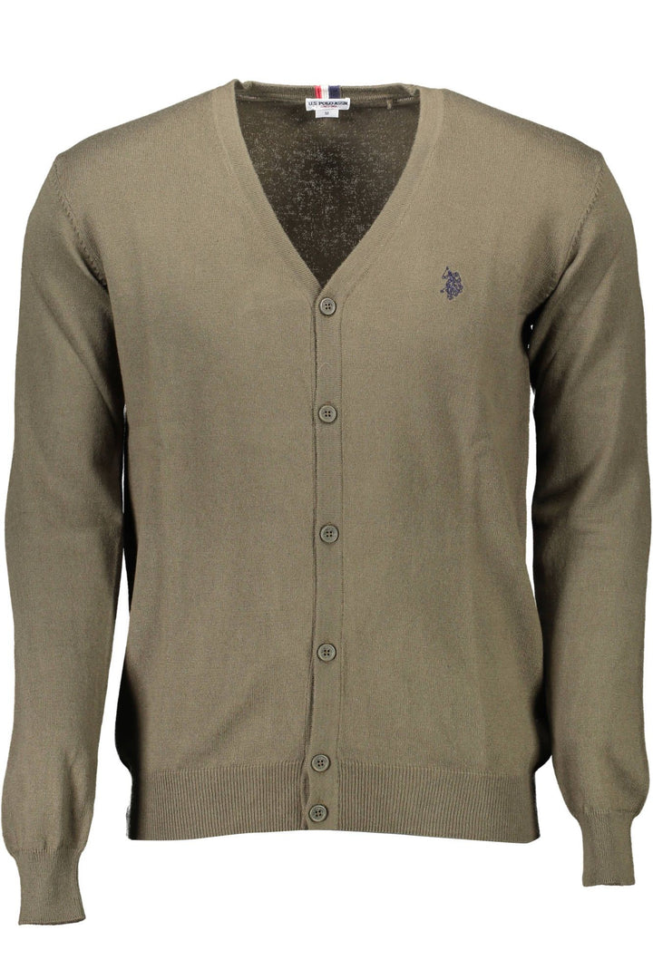 U.S. Polo Assn. Green Cotton Sweater