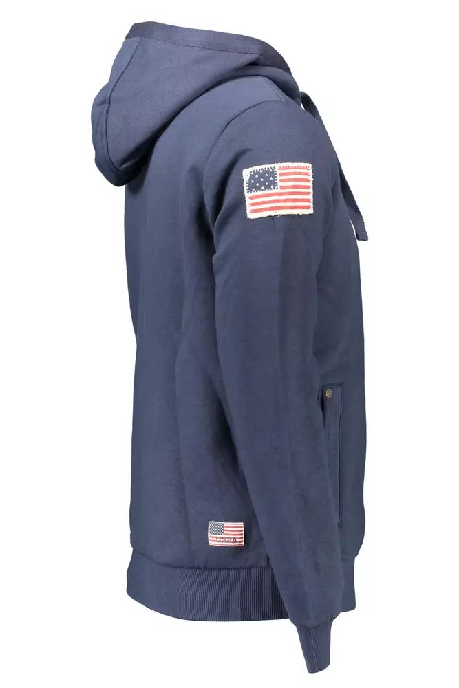 U.S. Polo Assn. Blue Cotton Sweater