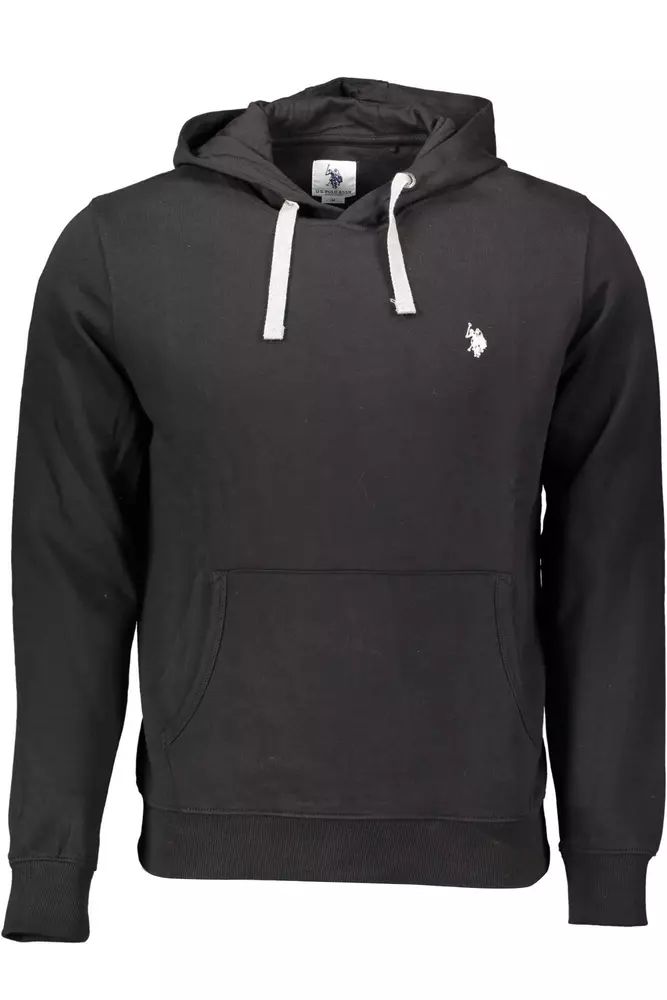 U.S. Polo Assn. Black Cotton Sweater