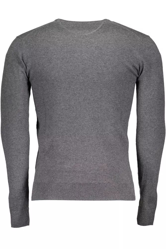 U.S. Polo Assn. Gray Cotton Sweater