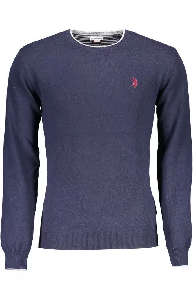 U.S. Polo Assn. Blue Wool Sweater