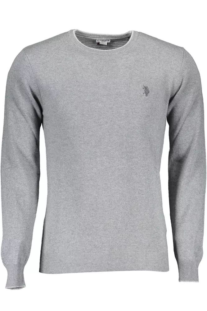 U.S. Polo Assn. Gray Wool Sweater