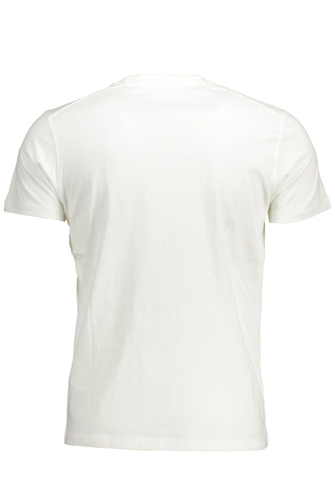 U.S. POLO ASSN. Crisp White Cotton Crew Neck Tee with Logo