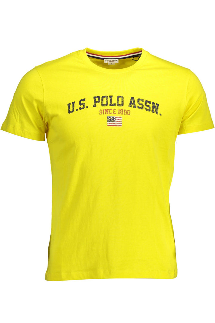 U.S. POLO ASSN. Sunny Yellow Crew Neck Logo Tee