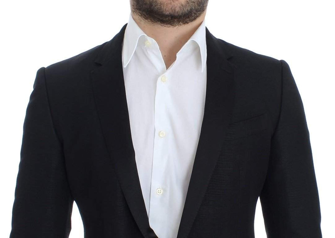 Dolce & Gabbana  Black wool MARTINI slim blazer #men, Black, Blazers - Men - Clothing, Brand_Dolce & Gabbana, Catch, Dolce & Gabbana, feed-agegroup-adult, feed-color-black, feed-gender-male, feed-size-IT46 | S, feed-size-IT48 | M, Gender_Men, IT46 | S, Kogan at SEYMAYKA