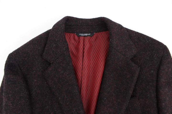 Dolce & Gabbana  Bordeaux alpaga two button blazer #men, Blazers - Men - Clothing, Bordeaux, Brand_Dolce & Gabbana, Catch, Dolce & Gabbana, feed-agegroup-adult, feed-color-bordeaux, feed-gender-male, feed-size-IT46 | S, feed-size-IT48 | M, feed-size-IT52 | XL, Gender_Men, IT46 | S, IT48 | M, IT52 | XL, Kogan at SEYMAYKA