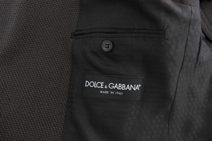 Dolce & Gabbana  Brown wool slim fit blazer #men, Blazers - Men - Clothing, Brand_Dolce & Gabbana, Brown, Catch, Dolce & Gabbana, feed-agegroup-adult, feed-color-brown, feed-gender-male, feed-size-IT48 | M, Gender_Men, IT48 | M, Kogan at SEYMAYKA