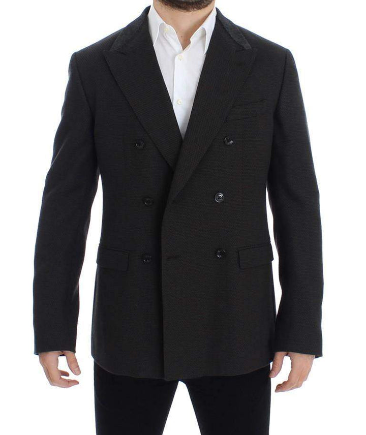 Dolce & Gabbana  Brown wool slim fit blazer #men, Blazers - Men - Clothing, Brand_Dolce & Gabbana, Brown, Catch, Dolce & Gabbana, feed-agegroup-adult, feed-color-brown, feed-gender-male, feed-size-IT48 | M, Gender_Men, IT48 | M, Kogan at SEYMAYKA