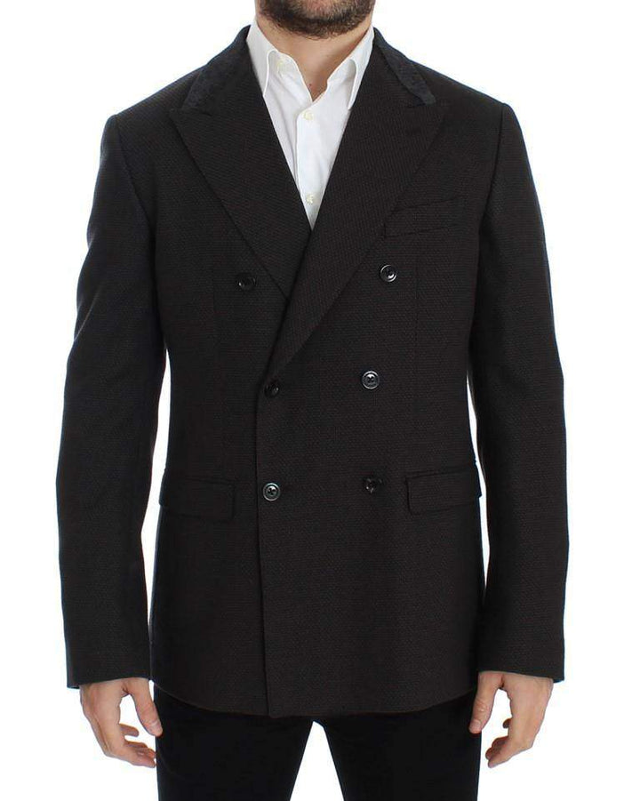 Dolce & Gabbana  Brown wool slim fit blazer #men, Blazers - Men - Clothing, Brand_Dolce & Gabbana, Brown, Catch, Dolce & Gabbana, feed-agegroup-adult, feed-color-brown, feed-gender-male, feed-size-IT48 | M, Gender_Men, IT48 | M, Kogan at SEYMAYKA