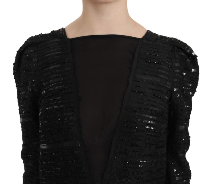 John Richmond  Silk Full Length Sequined Gown Dress #women, Black, Catch, Clothing_Dress, Dresses - Women - Clothing, feed-agegroup-adult, feed-color-black, feed-gender-female, feed-size-IT40|S, Gender_Women, IT40|S, John Richmond, Kogan, Women - New Arrivals at SEYMAYKA