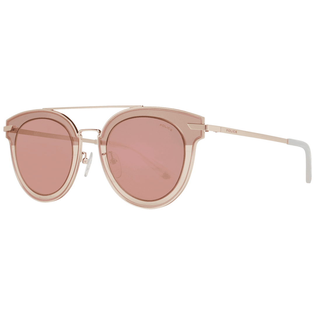 Police SPL543 Gold Mirrored Round Sunglasses #men, Catch, feed-agegroup-adult, feed-color-gold, feed-gender-male, feed-size-OS, Gender_Men, Kogan, Police, Rose Gold, Sunglasses for Men - Sunglasses at SEYMAYKA