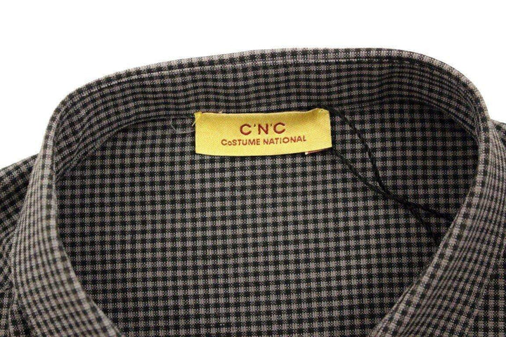 COSTUME NATIONAL C’N’C   Linen Casual Shirt #men, Catch, Costume National, feed-agegroup-adult, feed-color-gray, feed-gender-male, feed-size-IT48 | M, feed-size-IT52 | XL, Gender_Men, Gray, IT48 | M, IT52 | XL, Kogan, Shirts - Men - Clothing at SEYMAYKA