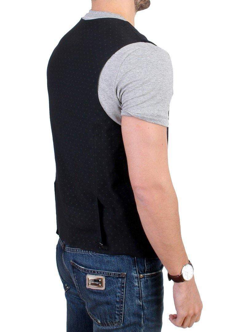 COSTUME NATIONAL C’N’C  Wool Blend Casual Vest #men, Black, Catch, Costume National, feed-agegroup-adult, feed-color-black, feed-gender-male, feed-size-IT48 | M, feed-size-IT50 | M-L, Gender_Men, IT48 | M, IT50 | M-L, Kogan, Vests - Men - Clothing at SEYMAYKA