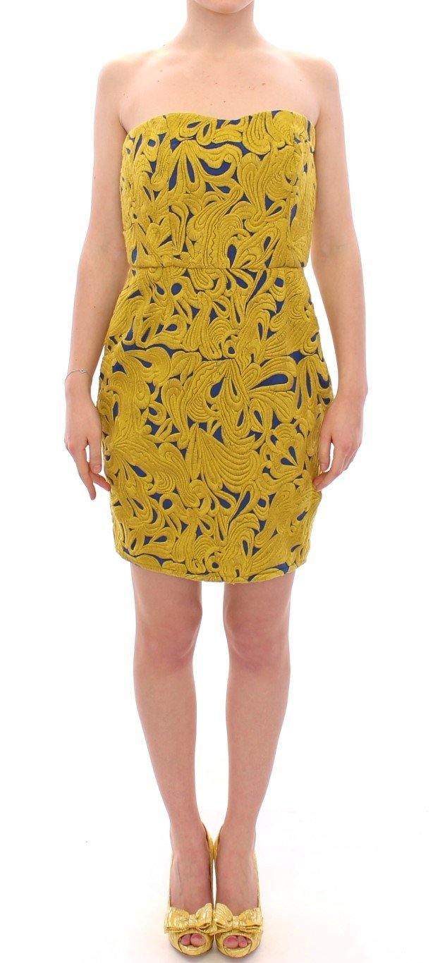 Sachin & Babi   Strapless Bubble Mini Shift Dress #women, Catch, Clothing_Dress, Dresses - Women - Clothing, feed-agegroup-adult, feed-color-yellow, feed-gender-female, feed-size-IT38|XS, feed-size-IT40|S, feed-size-IT42|M, Gender_Women, IT38|XS, IT40|S, IT42|M, Kogan, Sachin & Babi, Yellow at SEYMAYKA